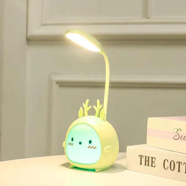 Velzora - Lampe de lecture pour enfants avec lumière LED douce et port USB