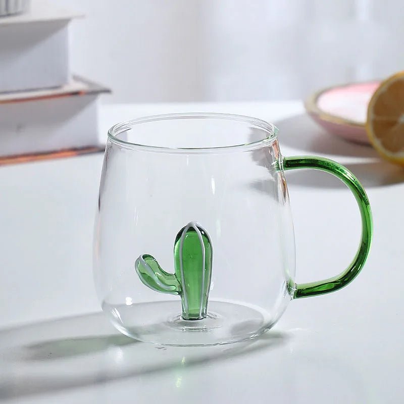 Velzora - Tasse en verre borosilicate avec motif animal 3D | Velzora