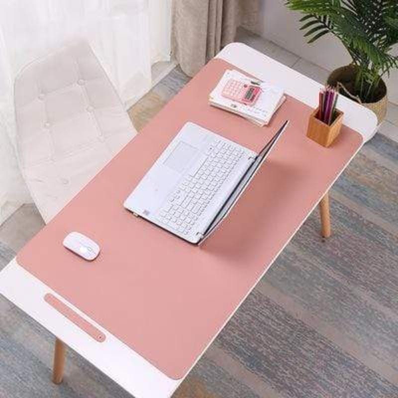 Velzora - Sous-main de bureau en simili cuir texturé et hydrofuge