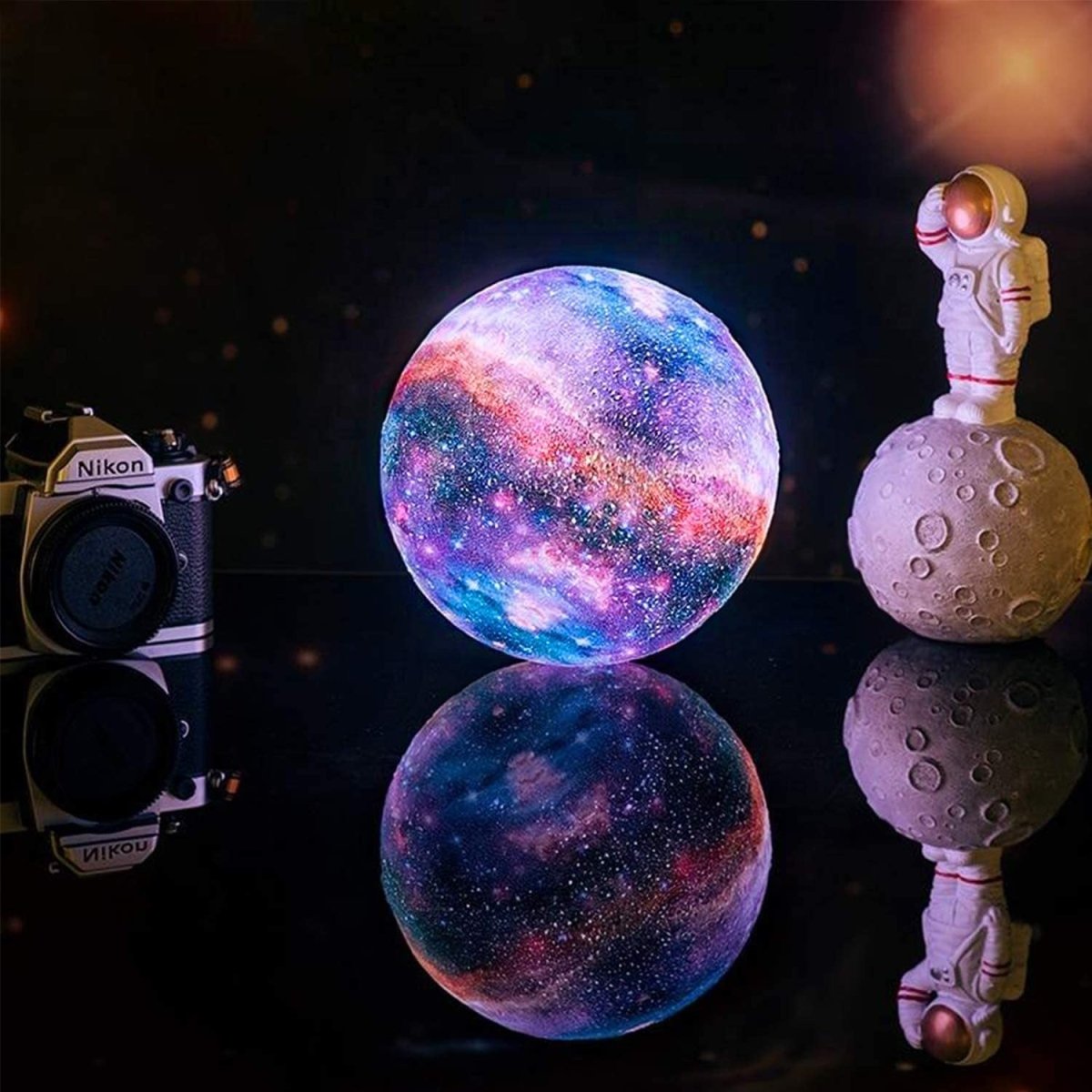Velzora - Lampe de nuit LED avec ciel étoilé tactile | Velzora