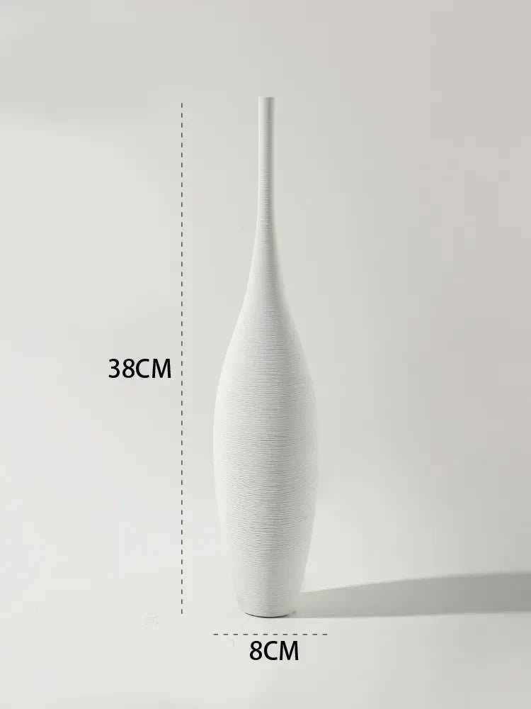 Velzora - Vase en céramique mate minimaliste – style scandinave | Velzora