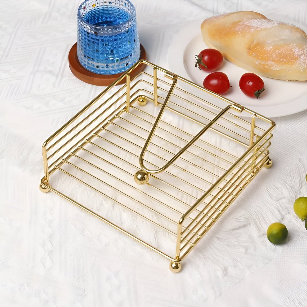 Velzora - Porte-serviettes de table en fer au design épuré | Velzora