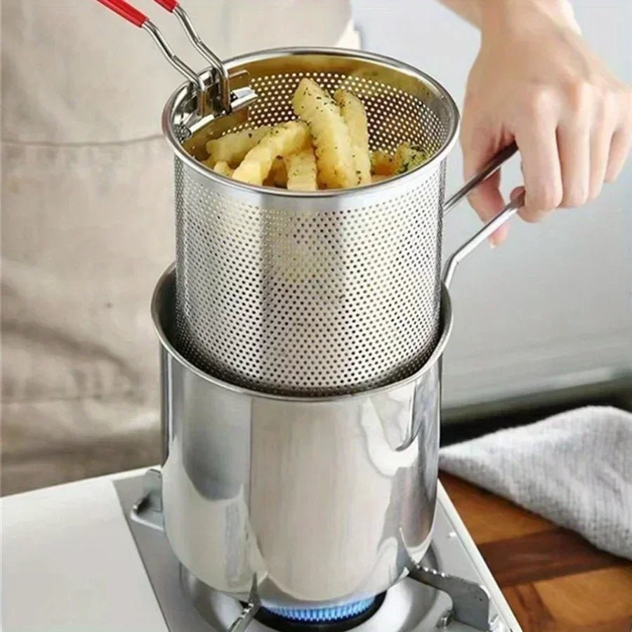 Velzora - Friteuse compacte en acier inoxydable | Velzora