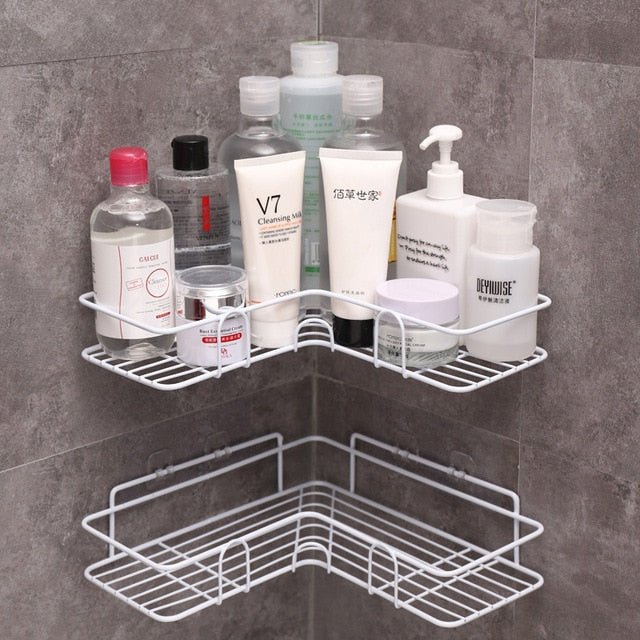 Velzora - Étagère de douche murale sans perçage en métal | Velzora