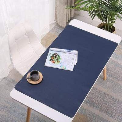 Velzora - Sous-main de bureau en simili cuir texturé et hydrofuge