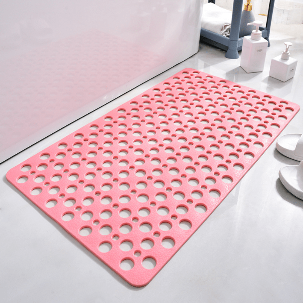 Velzora - Tapis de douche antidérapant en PVC texturé