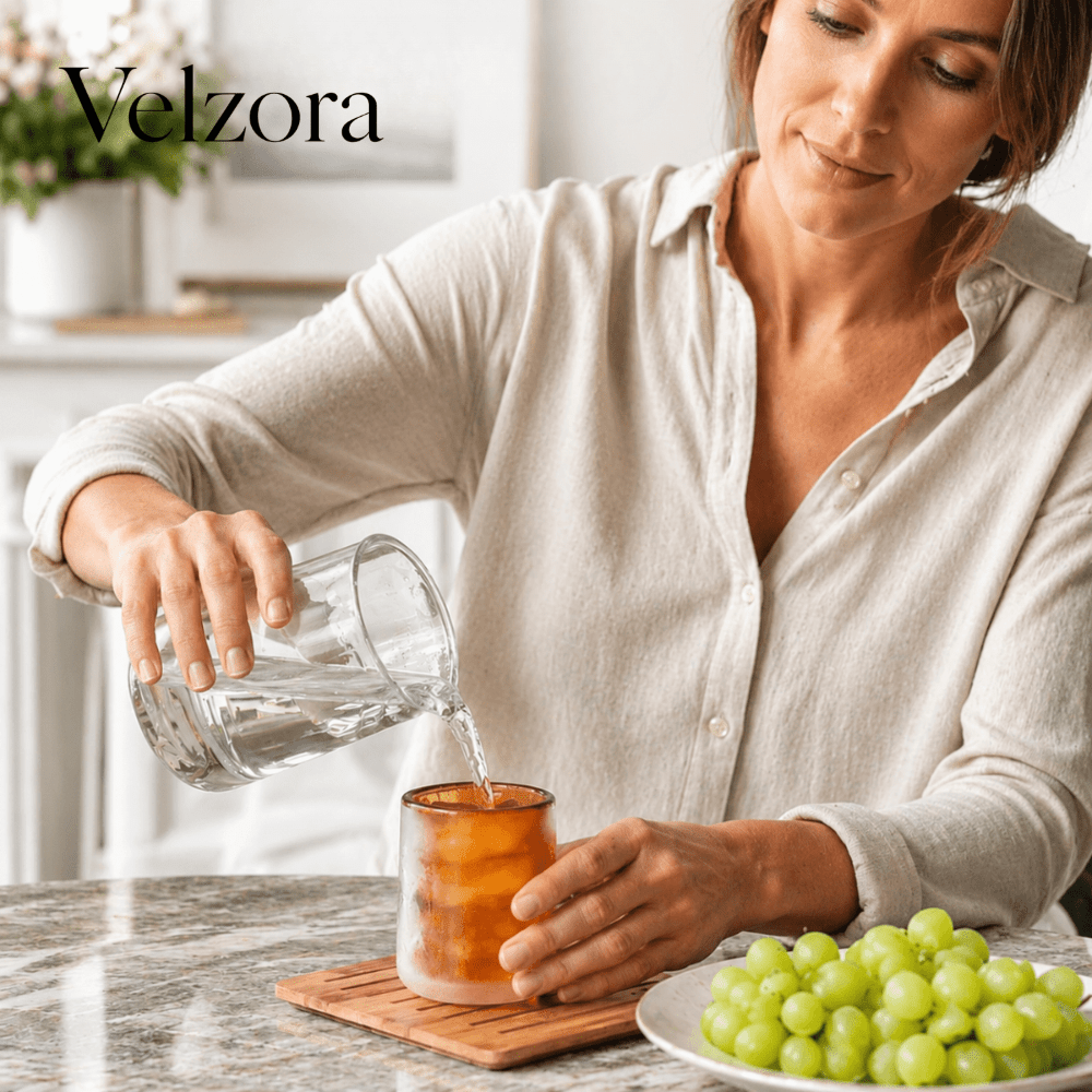 Velzora - Tasse en verre ondulé à double paroi | Velzora