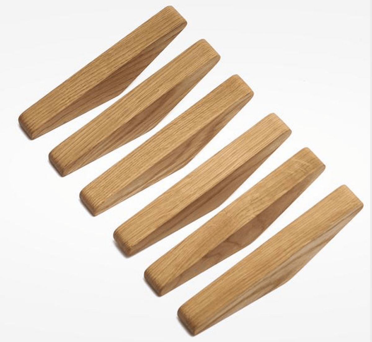 Velzora - Crochets muraux en bois naturel – Lot sculpté à la main | Velzora