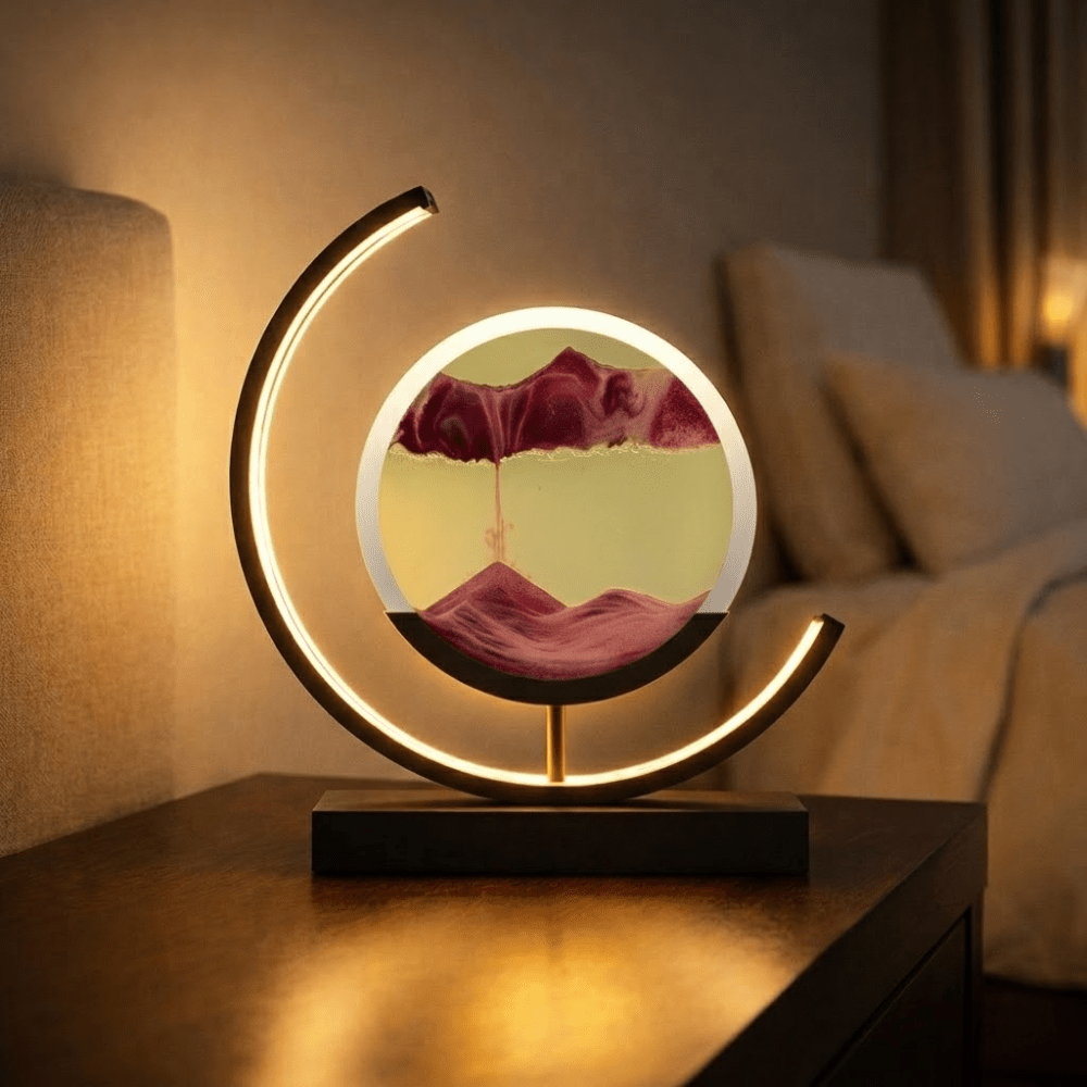 Velzora - Lampe à sable LED avec commande à distance et intensité réglable | Velzora