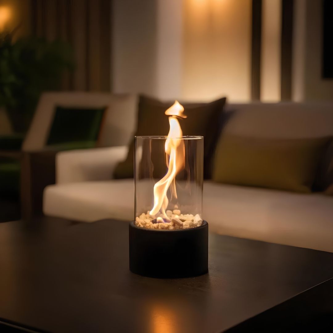 Velzora - Lampe à huile en métal et verre | Velzora