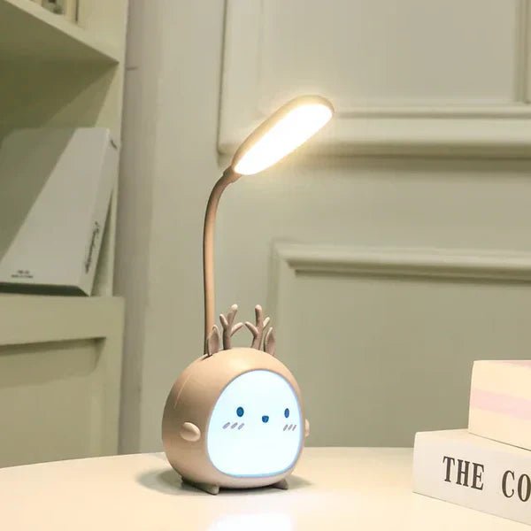 Velzora - Lampe de lecture pour enfants avec lumière LED douce et port USB