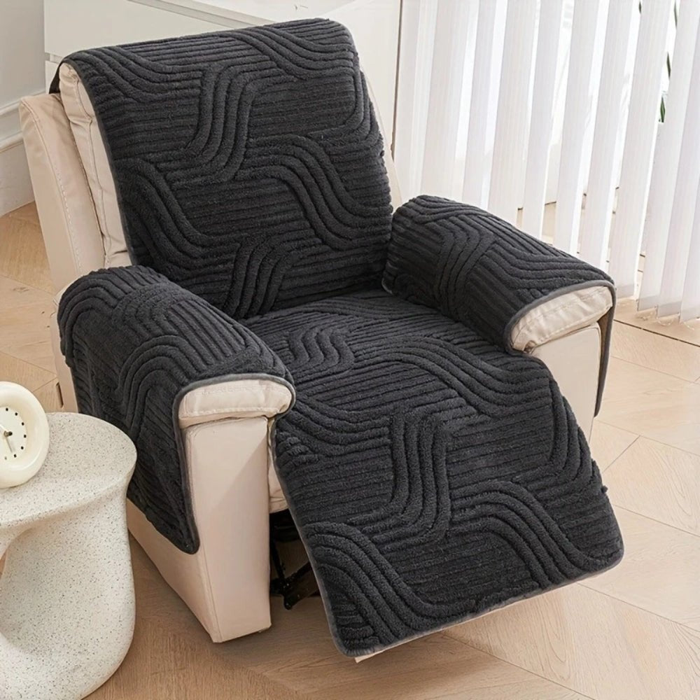 Velzora - Housse de fauteuil inclinable en microfibre épaisse | Velzora