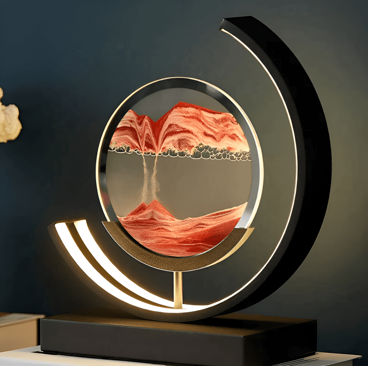 Velzora - Lampe à sable LED avec commande à distance et intensité réglable | Velzora