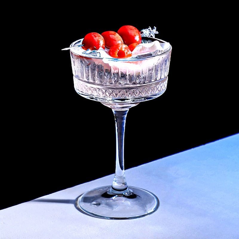Velzora - Lot de 2 verres à cocktail en verre soufflé | Velzora