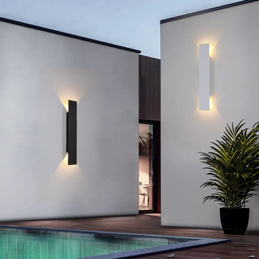 Velzora - Applique murale d’extérieur en aluminium étanche | Velzora
