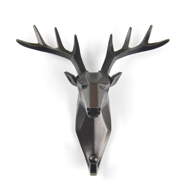 Velzora - Patère murale décorative en résine – Design géométrique animalier | Velzora