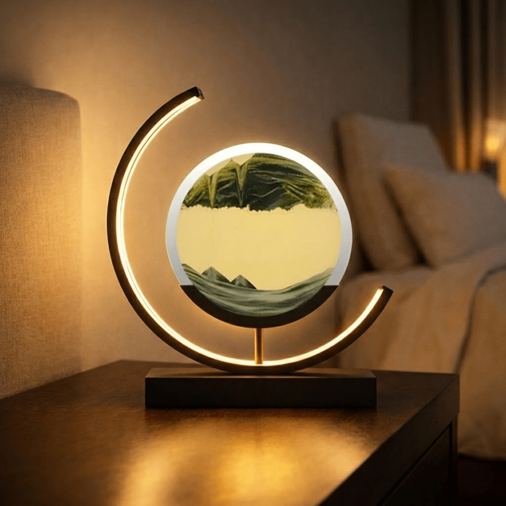 Velzora - Lampe à sable LED avec commande à distance et intensité réglable | Velzora