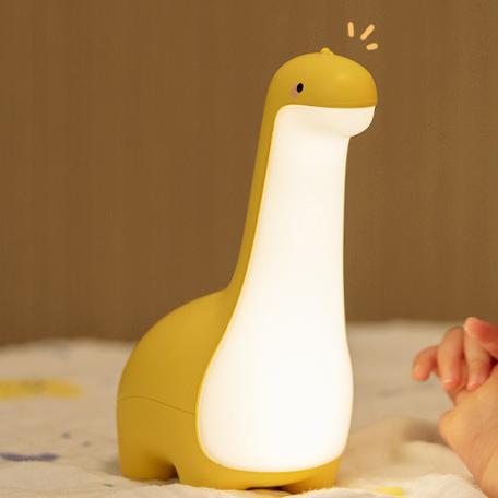 Velzora - Veilleuse LED en silicone dinosaure avec cou long | Velzora