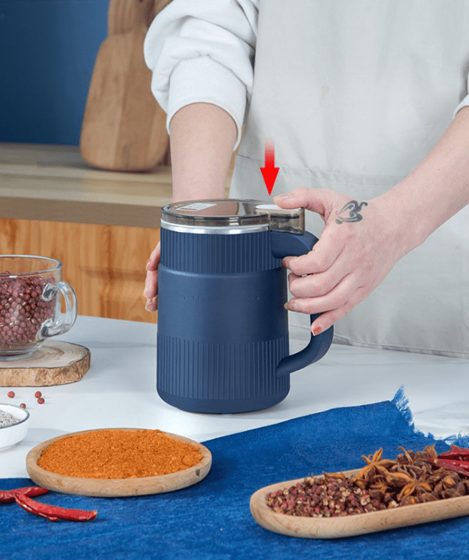 Velzora - Moulin électrique compact en acier pour grains et graines | Velzora