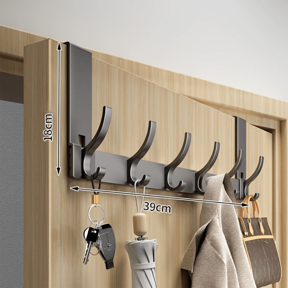 Velzora - Crochet porte-vêtement en aluminium minimaliste | Velzora