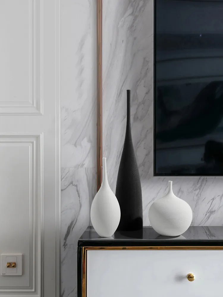 Velzora - Vase en céramique mate minimaliste – style scandinave | Velzora