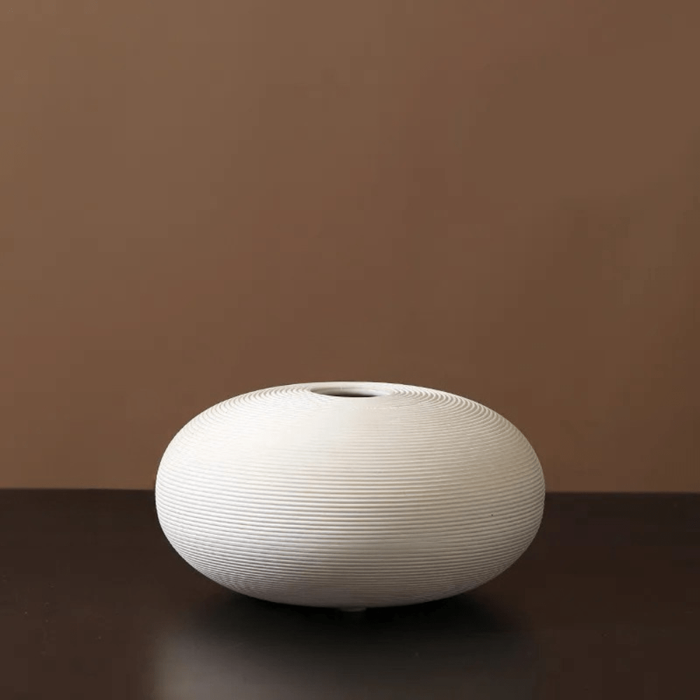 Velzora - Vase en céramique mate minimaliste – style scandinave | Velzora