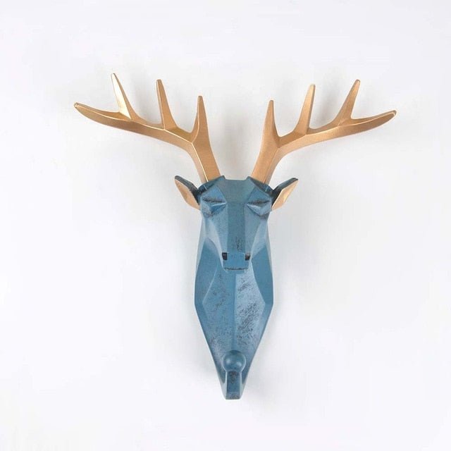 Velzora - Patère murale décorative en résine – Design géométrique animalier | Velzora