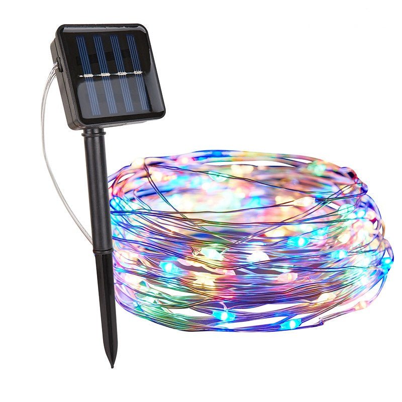 Velzora - Guirlande lumineuse solaire en cuivre étanche | Velzora