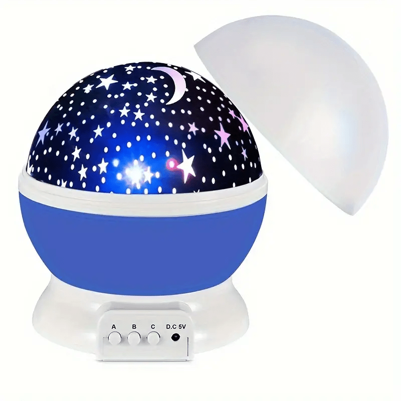 Velzora - Lampe projecteur d’ambiance en rotation avec ciel étoilé multicolore | Velzora