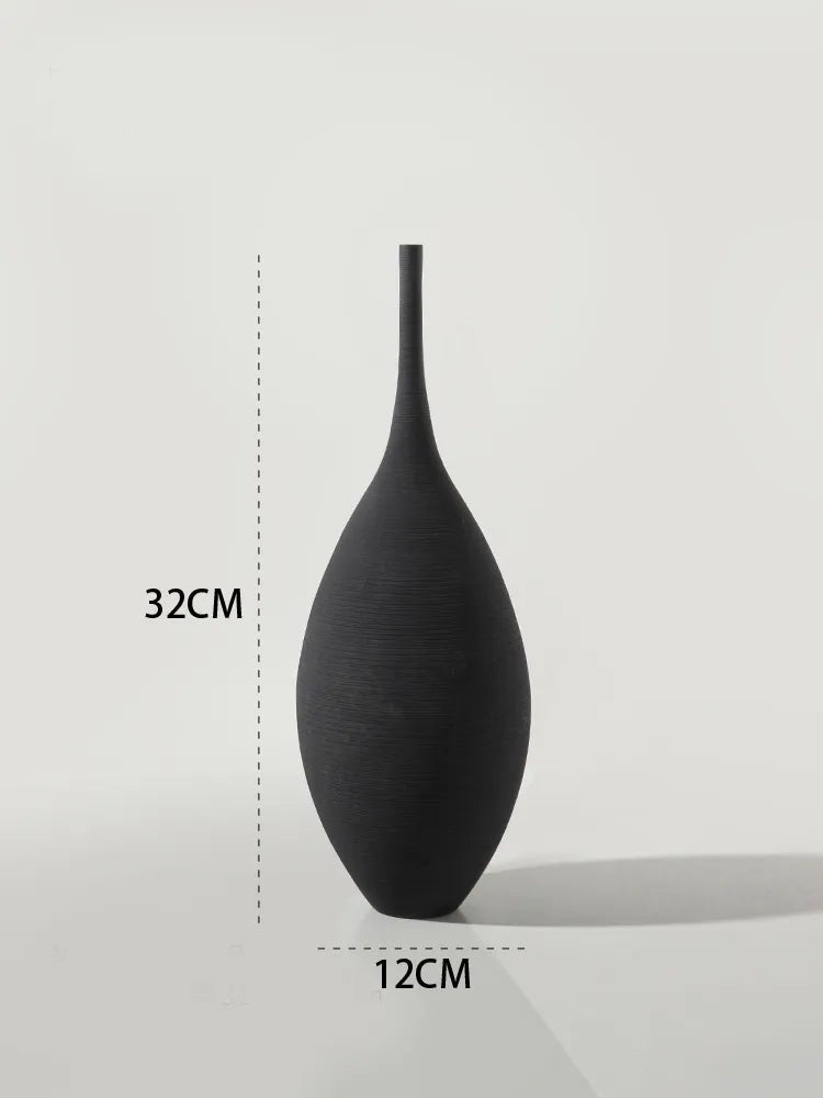 Velzora - Vase en céramique mate minimaliste – style scandinave | Velzora