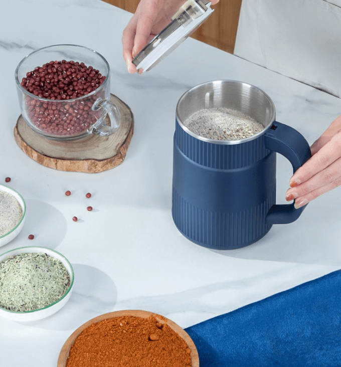 Velzora - Moulin électrique compact en acier pour grains et graines | Velzora