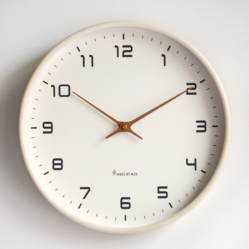 Velzora - Horloge murale en bois minimaliste scandinave | Velzora