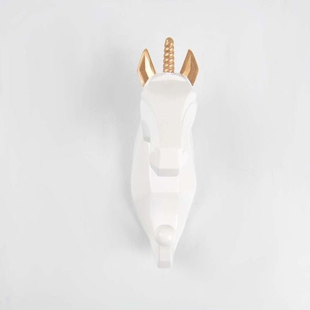Velzora - Patère murale décorative en résine – Design géométrique animalier | Velzora