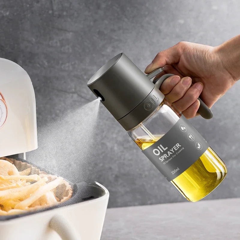 Velzora - Spray à huile en verre borosilicaté 250 ml, design épuré | Velzora