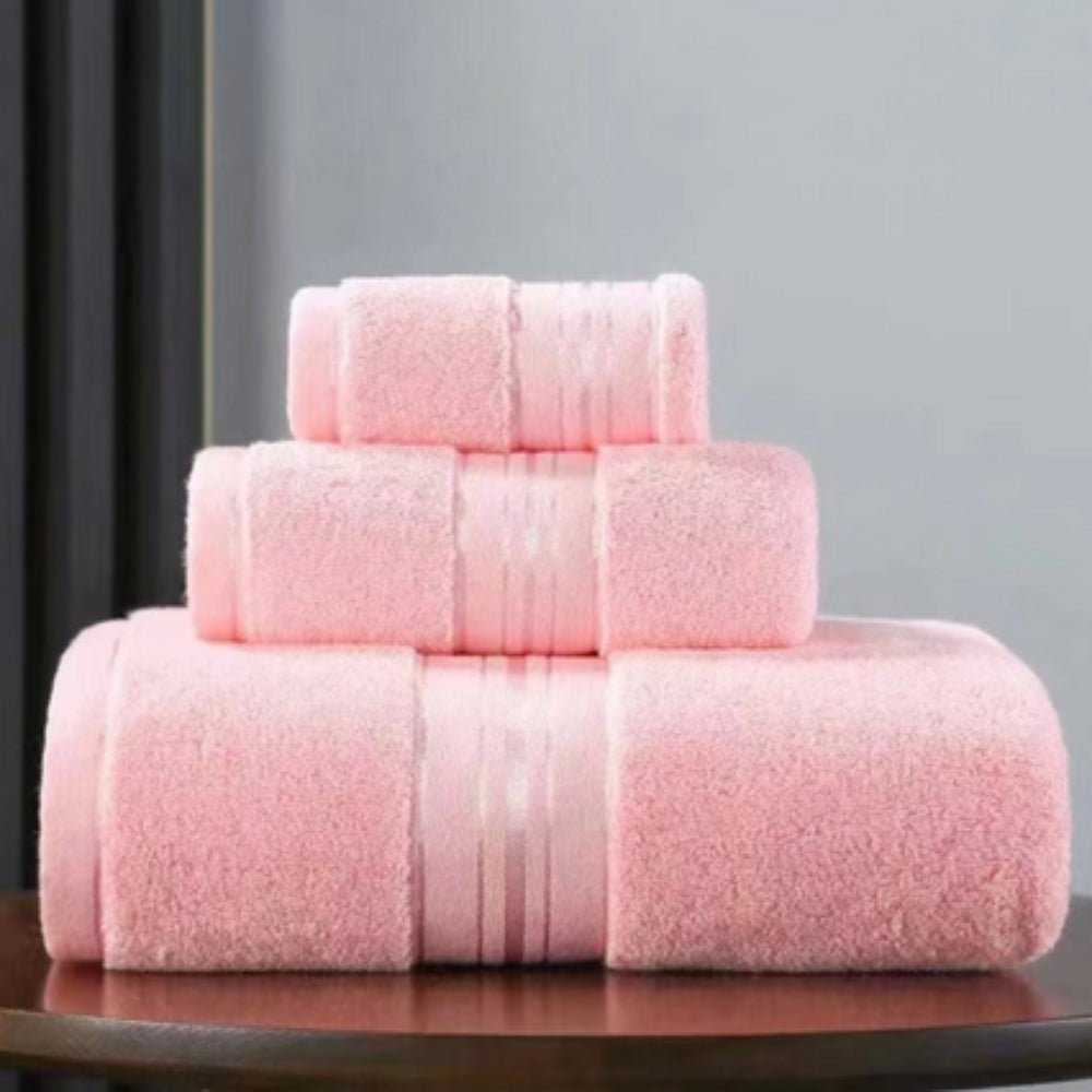 Velzora - Serviette de bain en coton égyptien – Lot doux et absorbant | Velzora