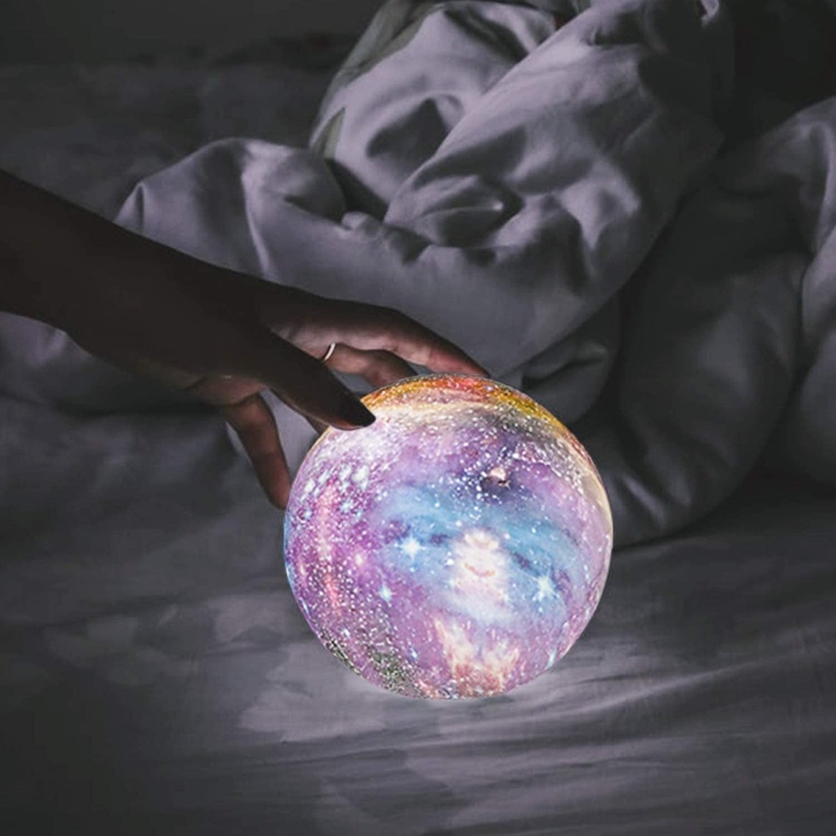 Velzora - Lampe de nuit LED avec ciel étoilé tactile | Velzora