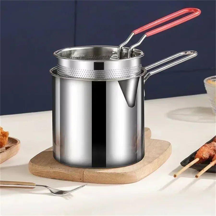 Velzora - Friteuse compacte en acier inoxydable | Velzora