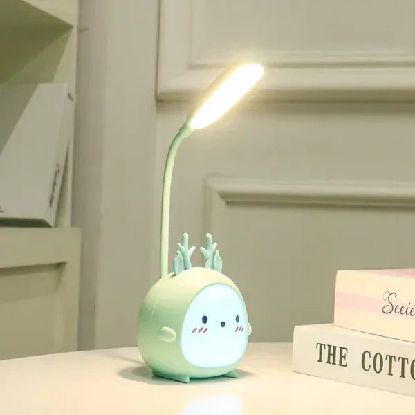 Velzora - Lampe de lecture pour enfants avec lumière LED douce et port USB