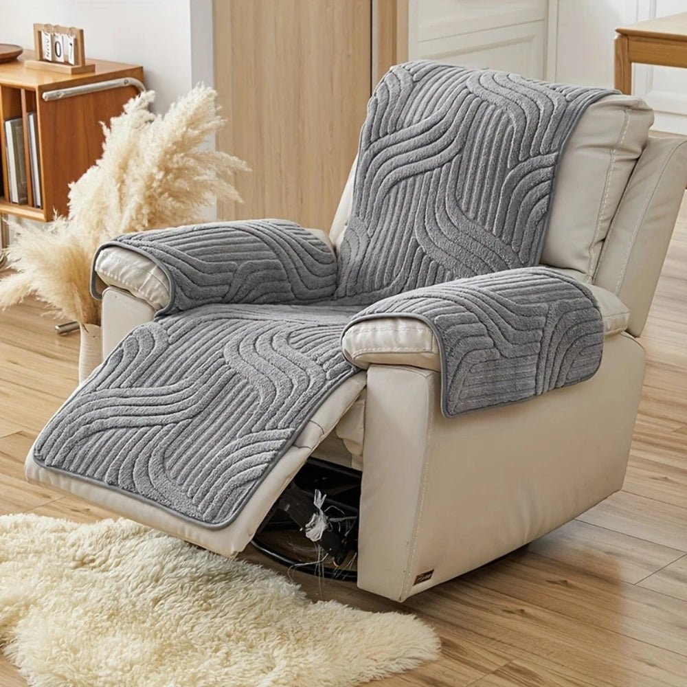Velzora - Housse de fauteuil inclinable en microfibre épaisse | Velzora