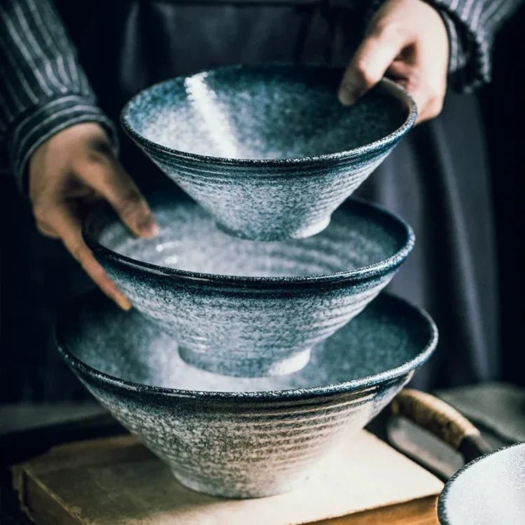 Velzora - Bol à ramen en céramique japonaise artisanale | Velzora