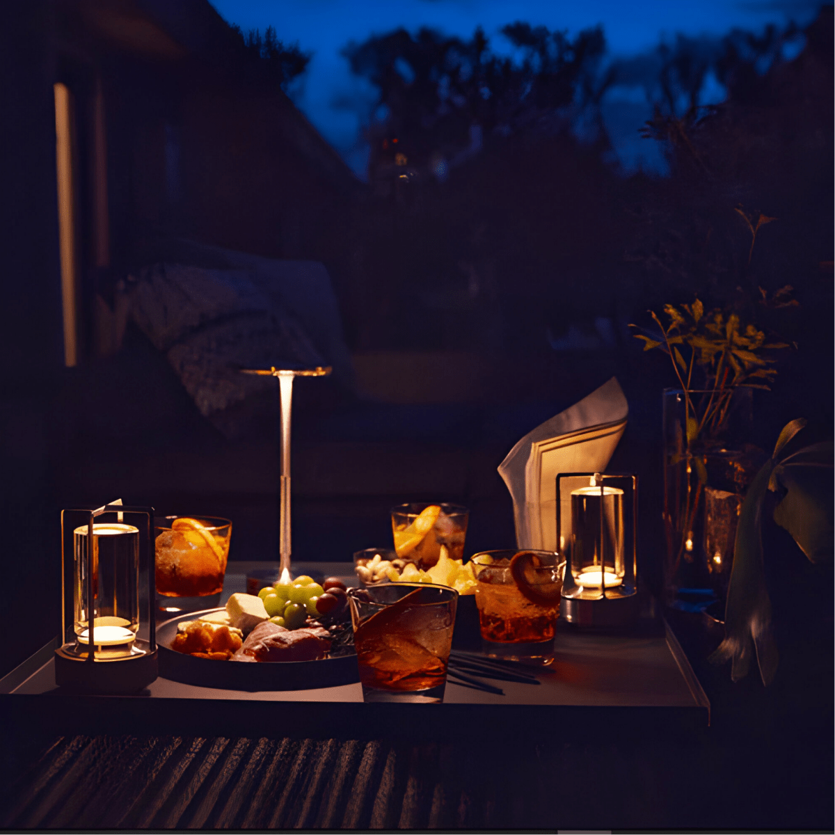 Velzora - Lampe de table sans fil en métal – Dimmable avec commande tactile | Velzora