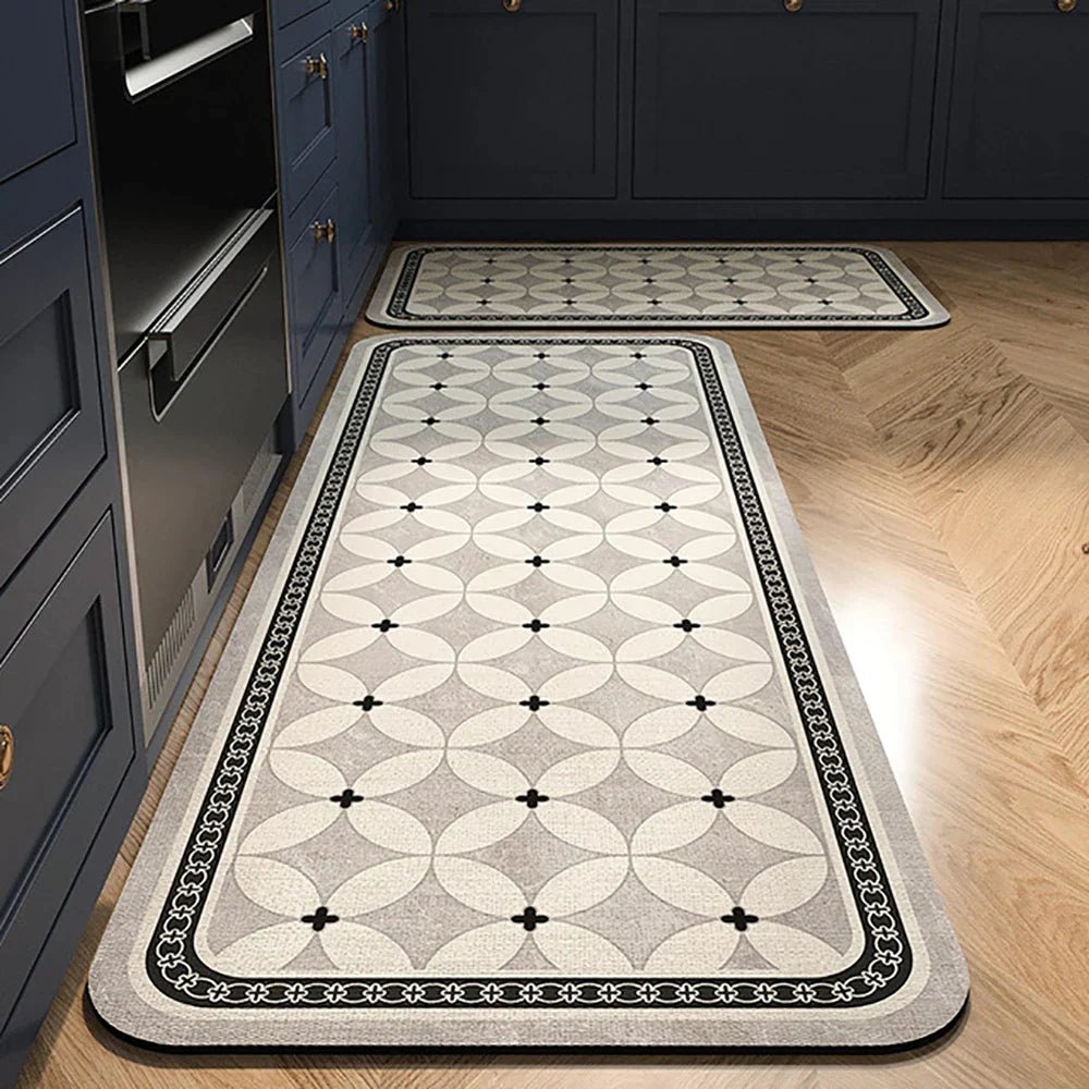 Velzora - Tapis de cuisine antidérapant en textile texturé | Velzora