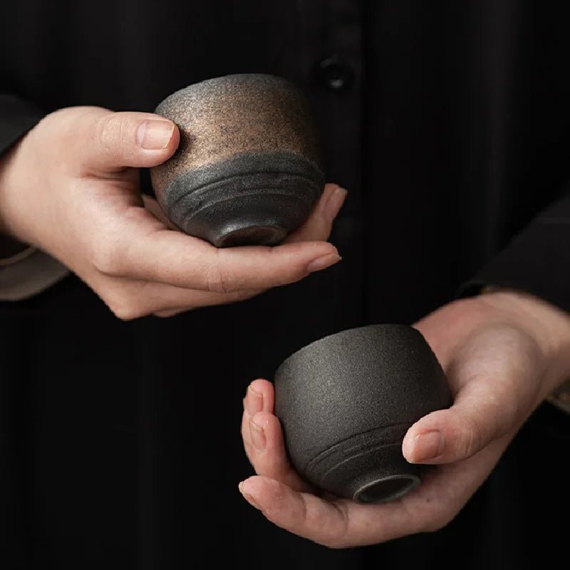 Velzora - Tasses à espresso en céramique artisanale émaillée | Velzora