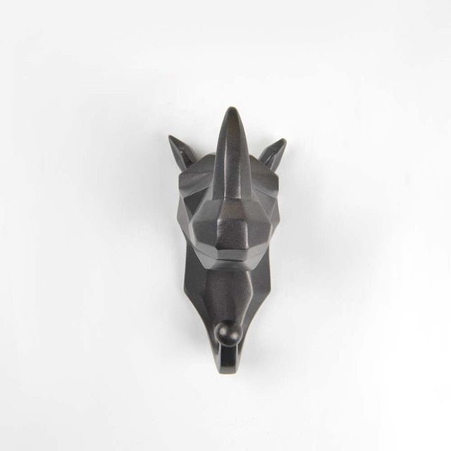 Velzora - Patère murale décorative en résine – Design géométrique animalier | Velzora