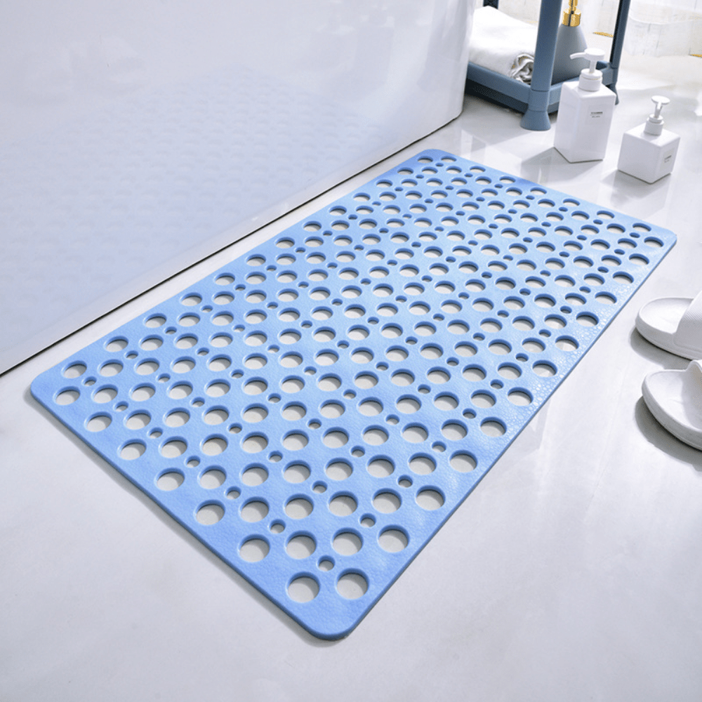 Velzora - Tapis de douche antidérapant en PVC texturé