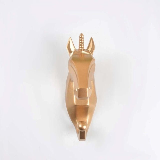 Velzora - Patère murale décorative en résine – Design géométrique animalier | Velzora