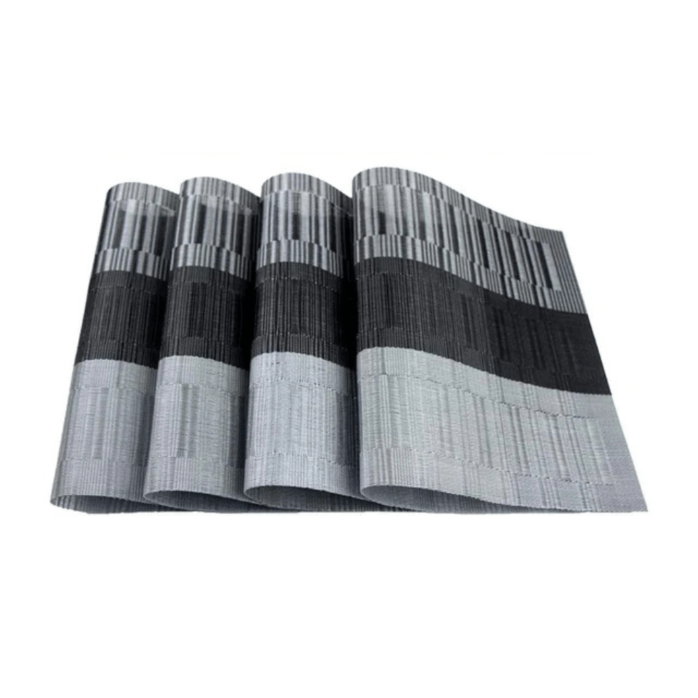 Velzora - Set de sets de table tissés lavables – Surface résistante à la chaleur | Velzora
