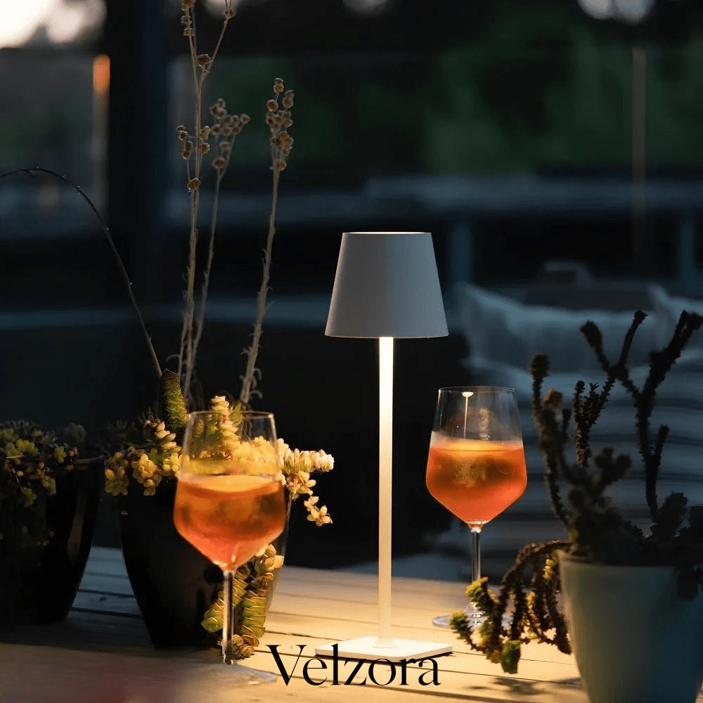 Velzora - Lampe de table haute en fer minimaliste | Velzora