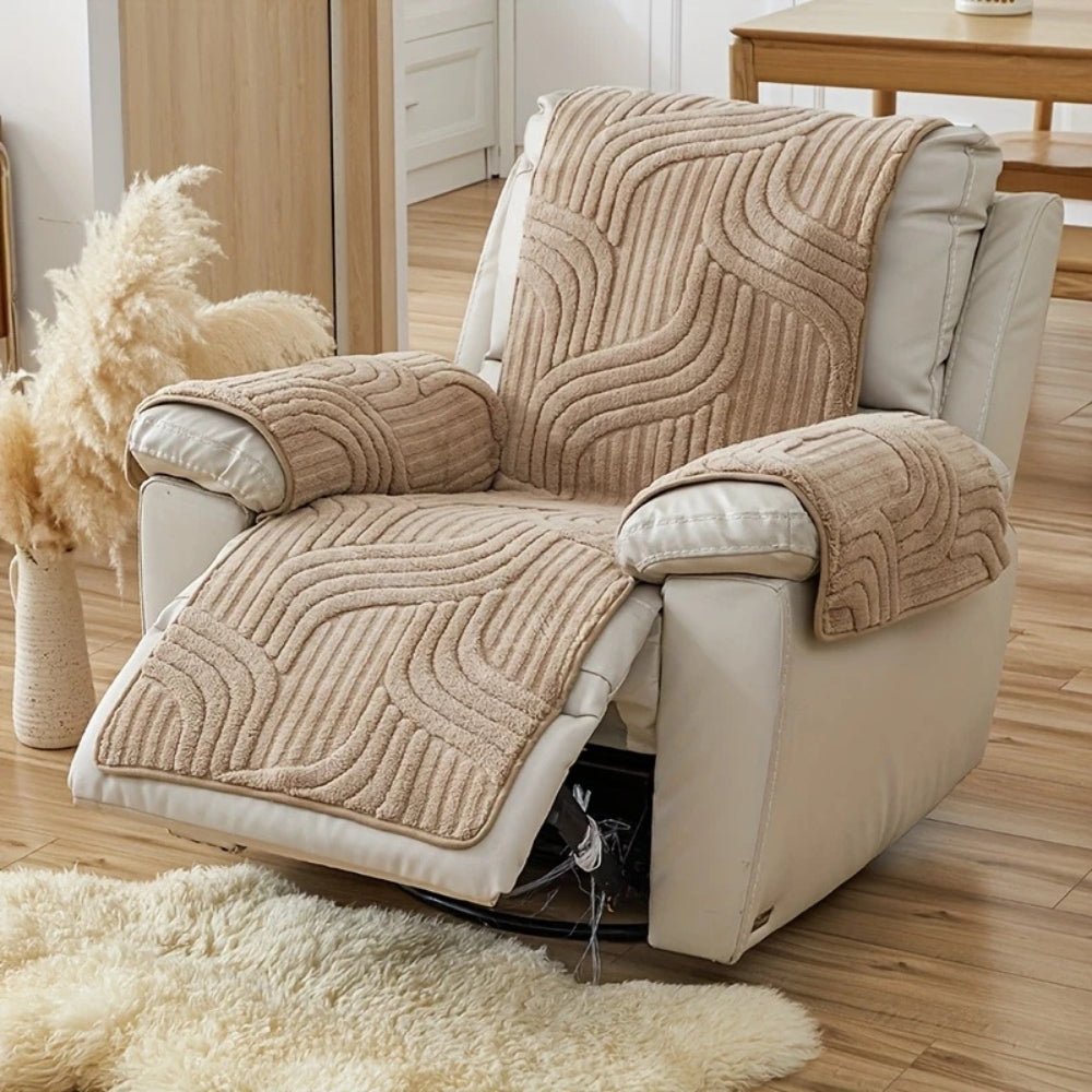 Velzora - Housse de fauteuil inclinable en microfibre épaisse | Velzora