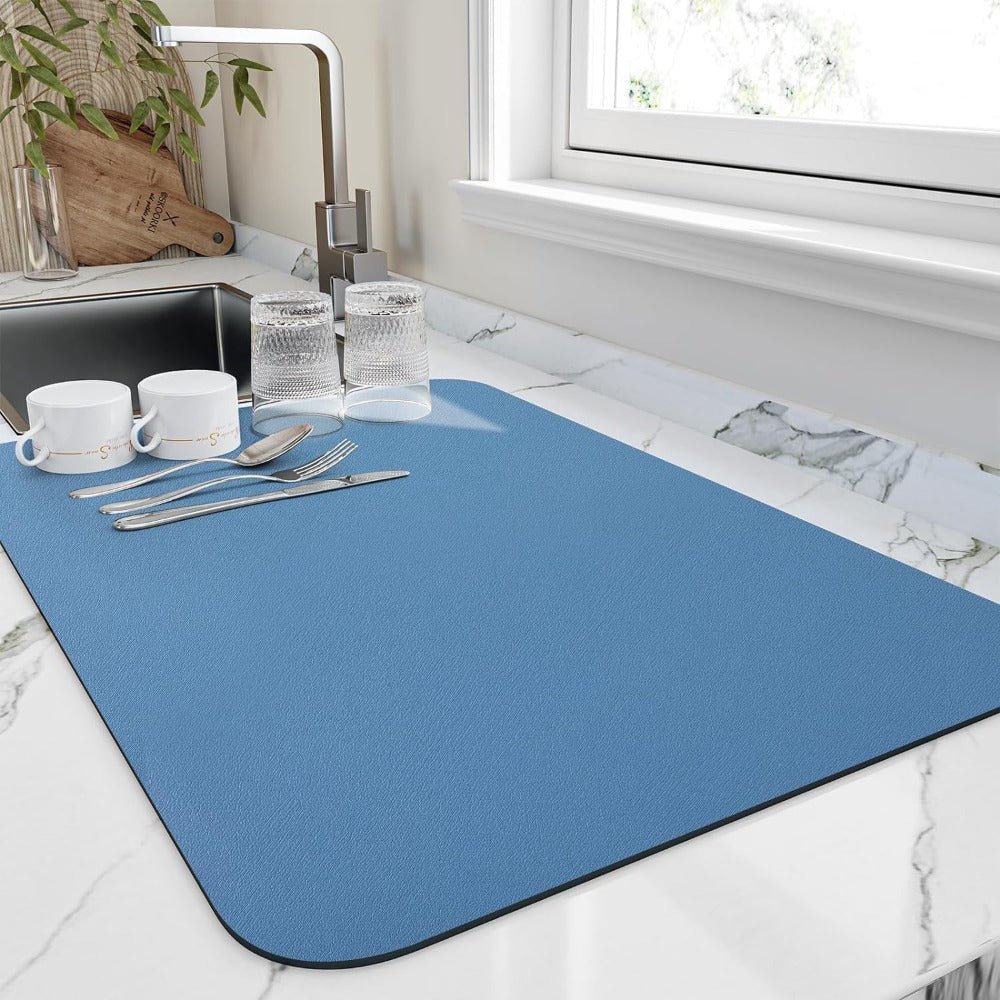 Velzora - Tapis d’égouttage absorbant en diatomite texturée | Velzora